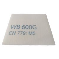 Feinfilter M5 / F5 ca. 1x1 m ca. 20-22 dick ca. 560 g...